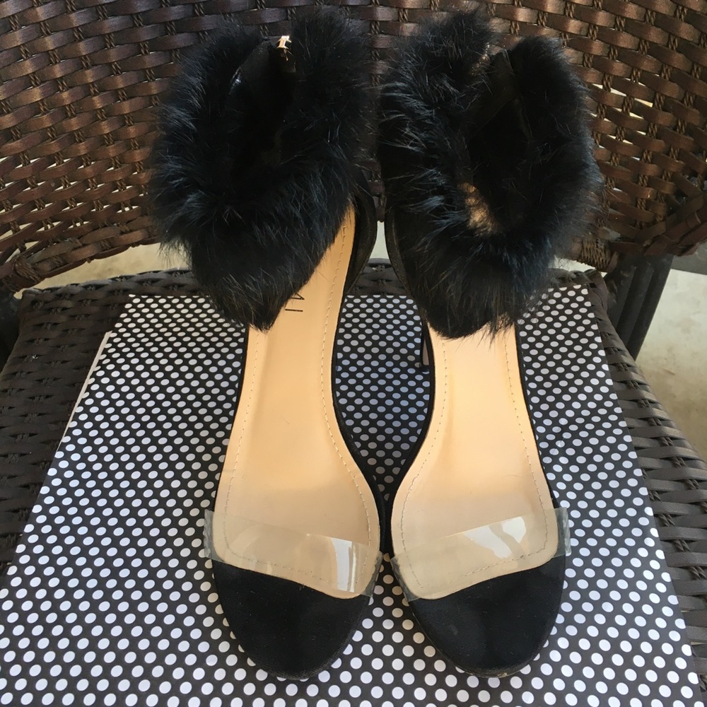 Dressy Fuzzy Wuzzy Heels